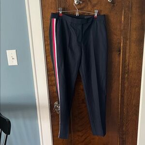 G/FORE Women's Dark Blue Pants with green, pink and White Stripe